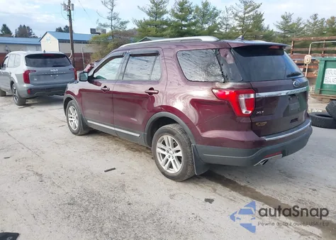 2018 Ford Explorer Xlt из США, поврежденный, VIN 1FM5K8D80JGA18307